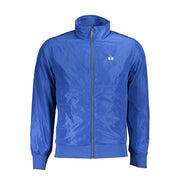 La Martina Blue Polyester Men Jacket-La Martina-M-Urbanheer