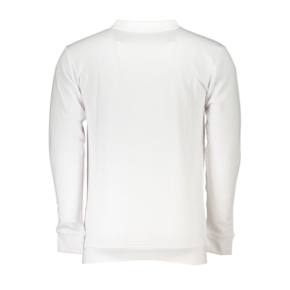 Cavalli Class White Cotton Sweater-Cavalli Class-S-Urbanheer