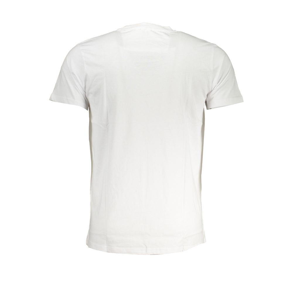Cavalli Class White Cotton T-Shirt-Cavalli Class-XL-Urbanheer