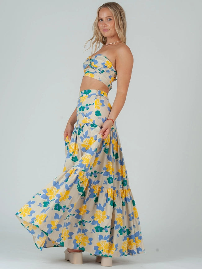 IRINA Floral Crop Top-Rice-TOP-Lucca Couture-XS-Urbanheer