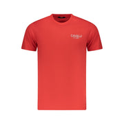 Cavalli Class Red Cotton Men T-Shirt-Cavalli Class-M-Urbanheer