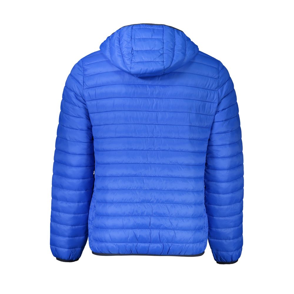 Cavalli Class Blue Polyamide Men Jacket-Cavalli Class-S-Urbanheer