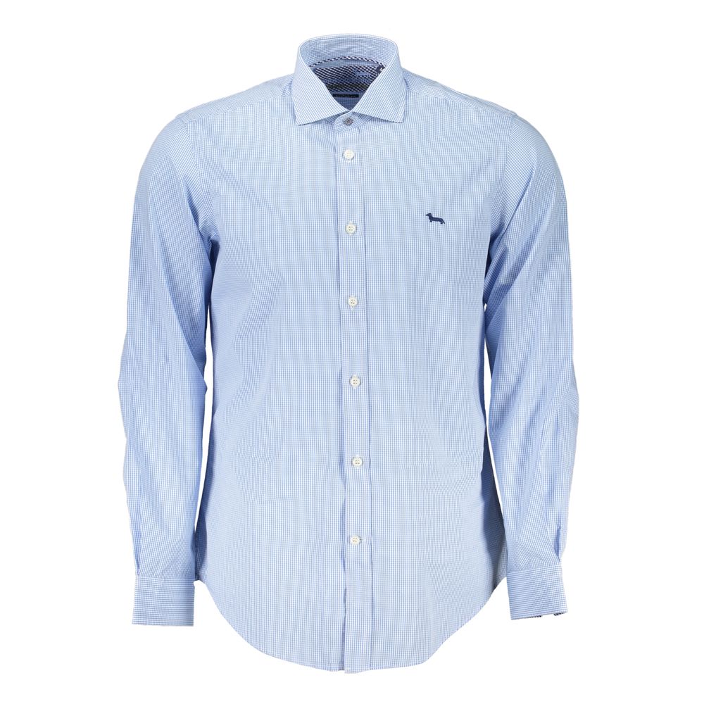 Harmont & Blaine Light Blue Cotton Men Shirt-Harmont & Blaine-XXL-Urbanheer