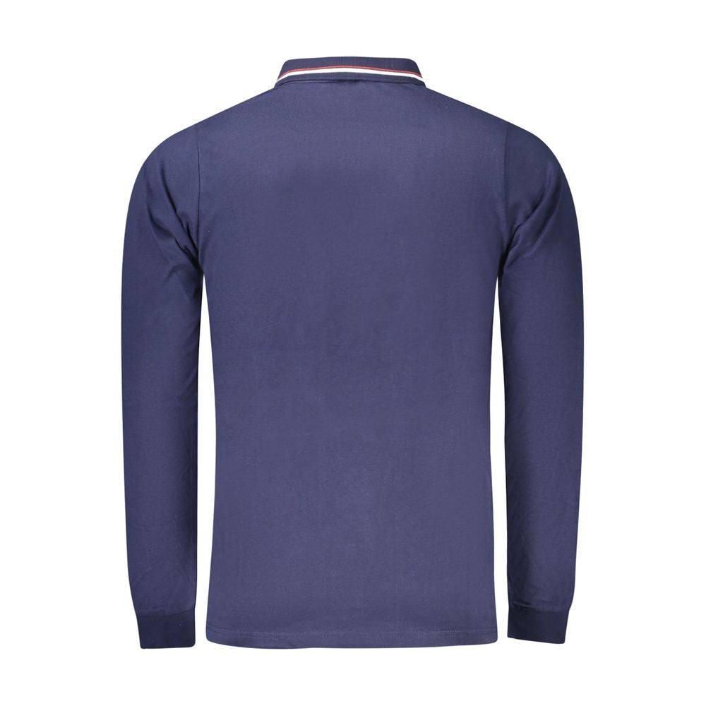 Norway 1963 Blue Cotton Men Polo Shirt-Norway 1963-XXL-Urbanheer