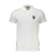 Cavalli Class White Cotton Men Polo-Cavalli Class-M-Urbanheer