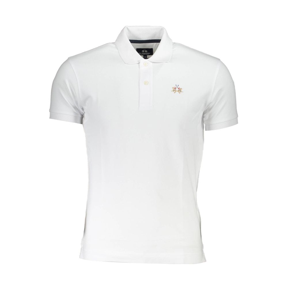 La Martina Sophisticated Slim Fit Polo with Contrast Details-La Martina-L-Urbanheer
