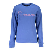 Cavalli Class Blue Cotton Sweater-Cavalli Class-XS-Urbanheer