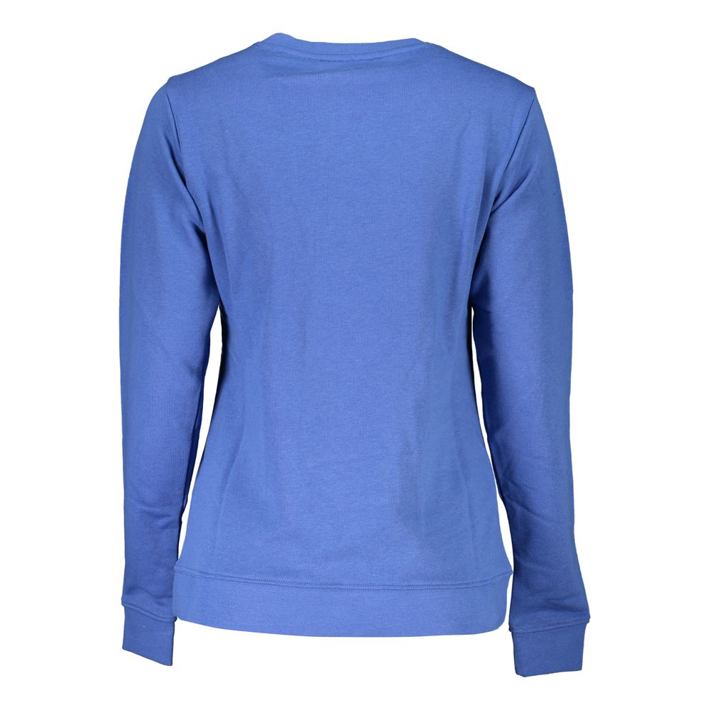 Cavalli Class Blue Cotton Sweater-Cavalli Class-XS-Urbanheer