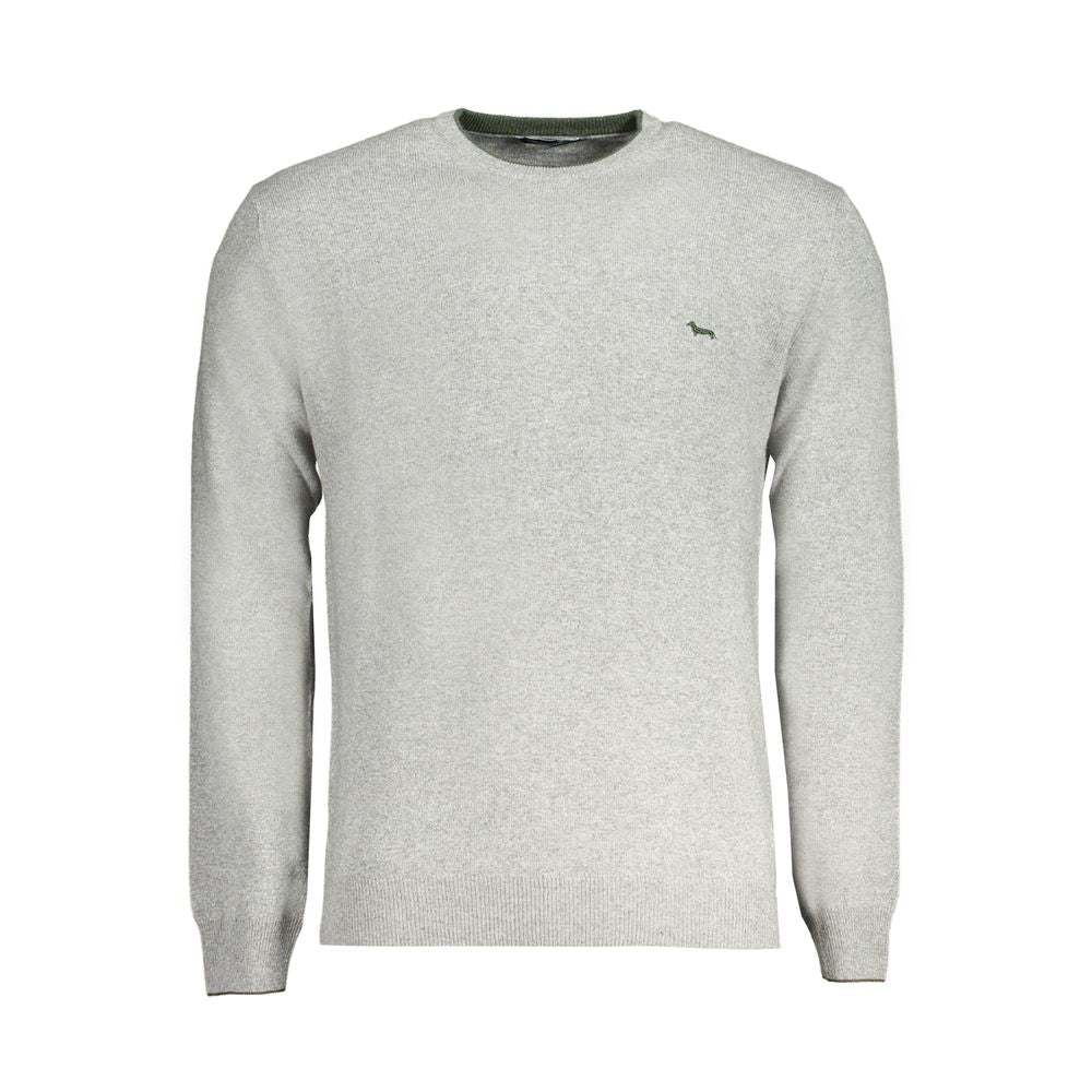 Harmont & Blaine Gray Cashmere Sweater-Harmont & Blaine-S-Urbanheer