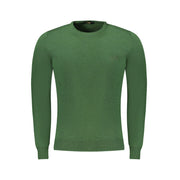 Cavalli Class Green Viscose Men Sweater-Cavalli Class-M-Urbanheer