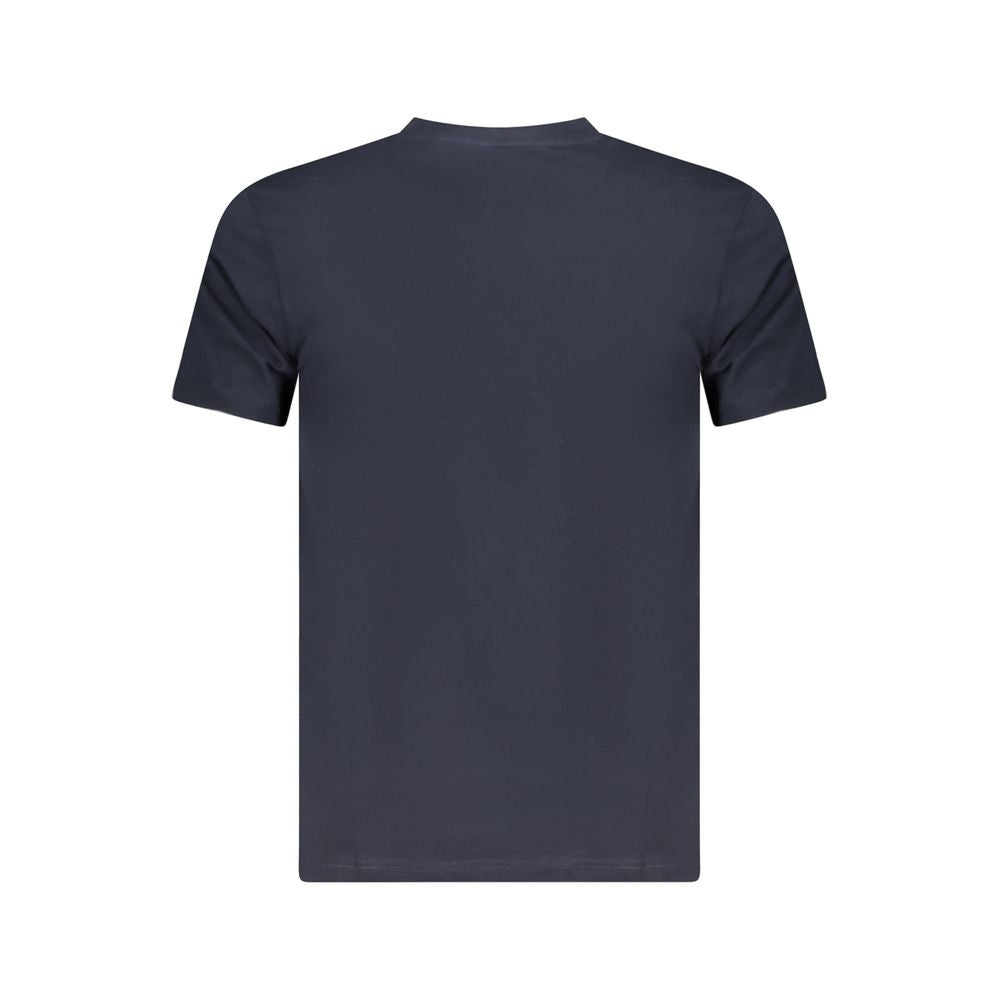 Cavalli Class Blue Cotton Men T-Shirt-Cavalli Class-M-Urbanheer
