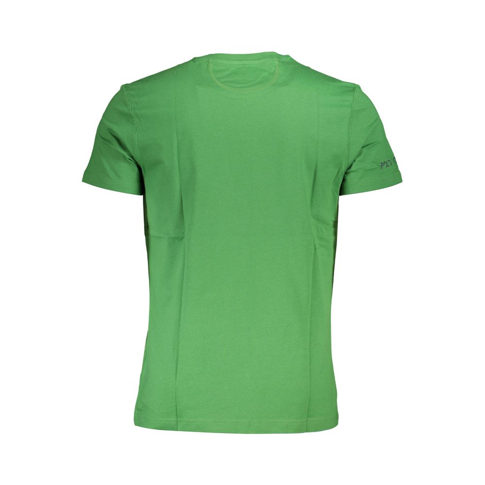 La Martina Green Cotton Men T-Shirt-La Martina-M-Urbanheer