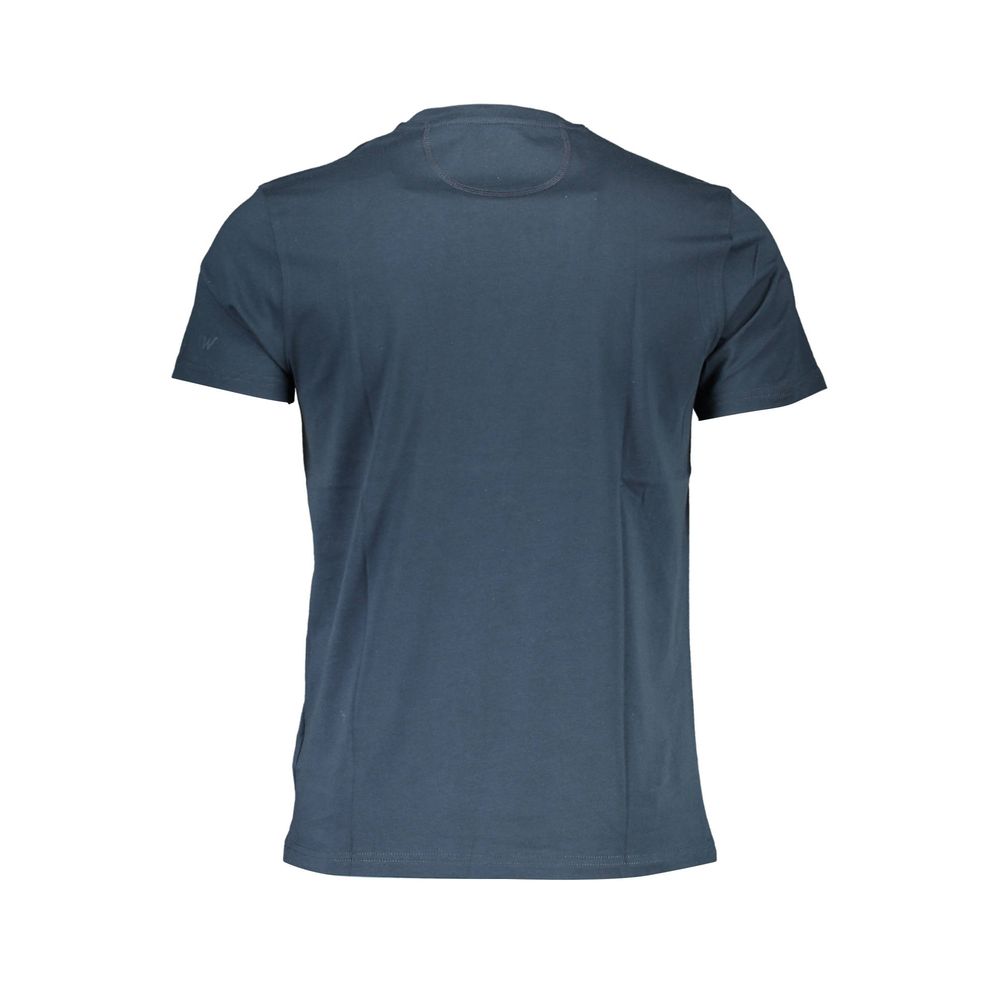 La Martina Blue Cotton Men T-Shirt-La Martina-XL-Urbanheer