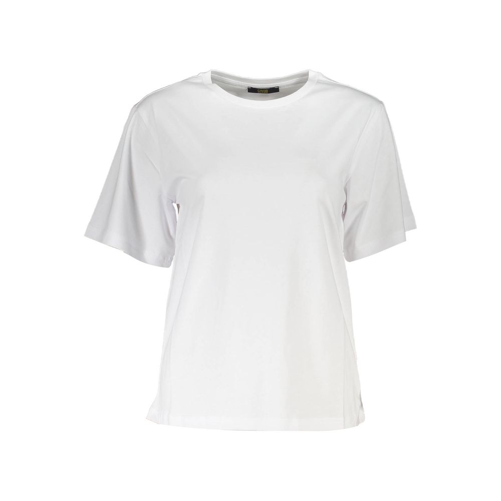 Cavalli Class White Cotton Women T-Shirt-Cavalli Class-XS-Urbanheer