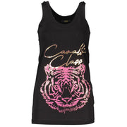 Cavalli Class Black Cotton Women Top-Cavalli Class-XS-Urbanheer