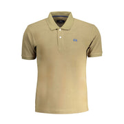 La Martina Green Cotton Polo Shirt-La Martina-S-Urbanheer