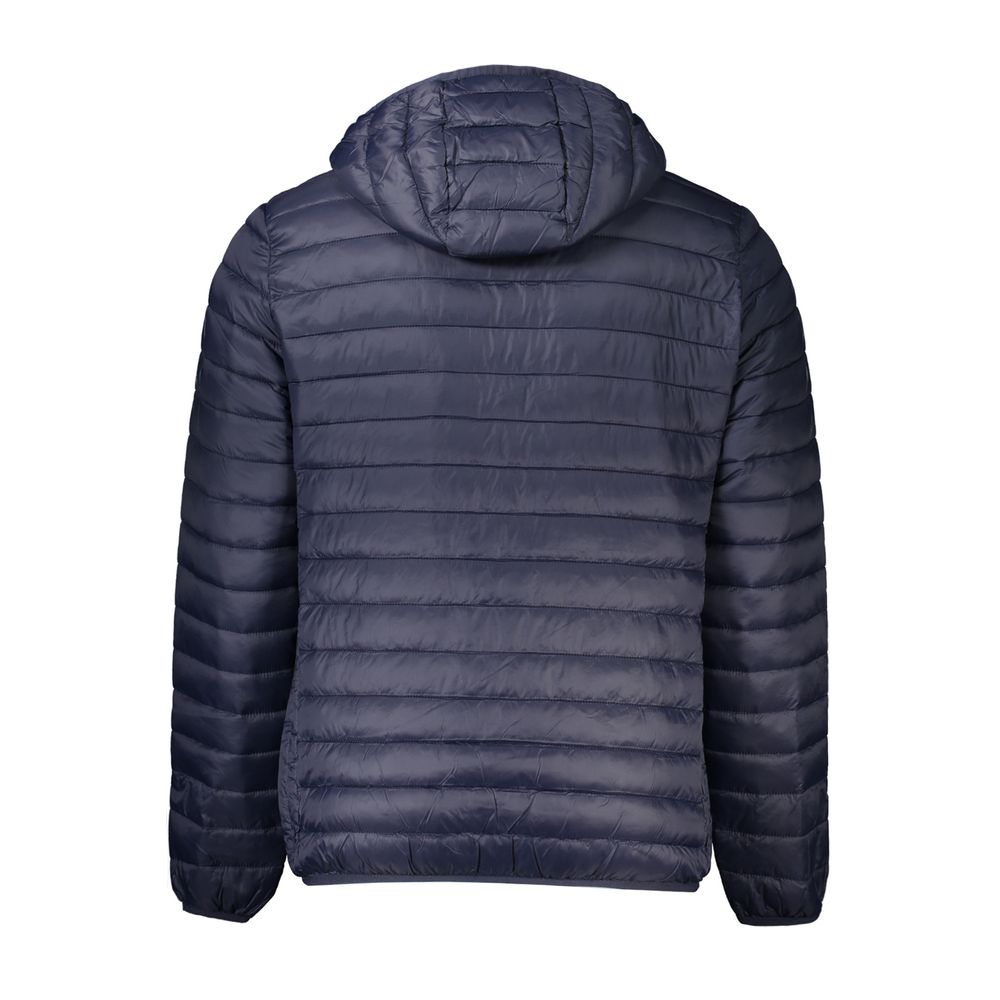 Cavalli Class Blue Polyamide Men Jacket-Cavalli Class-S-Urbanheer