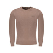 Cavalli Class Brown Viscose Men Sweater-Cavalli Class-M-Urbanheer