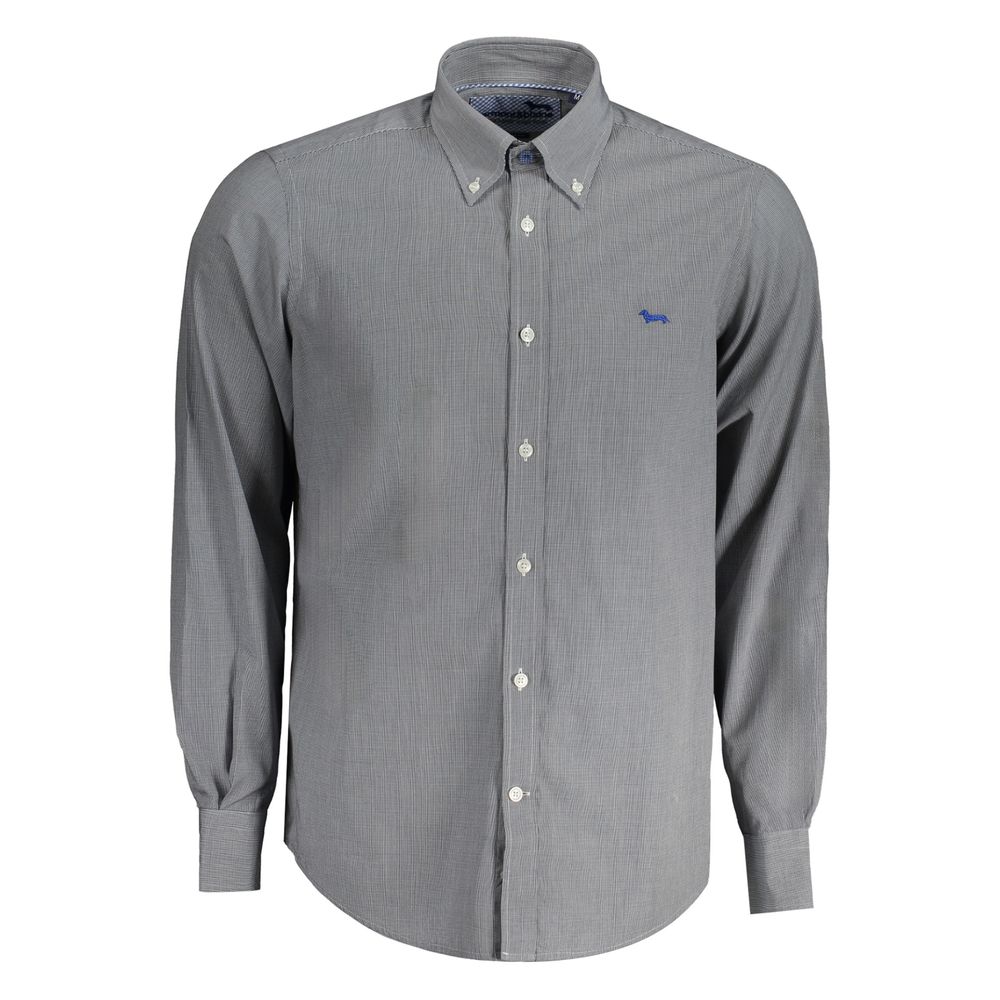 Harmont & Blaine Blue Cotton Shirt-Harmont & Blaine-S-Urbanheer