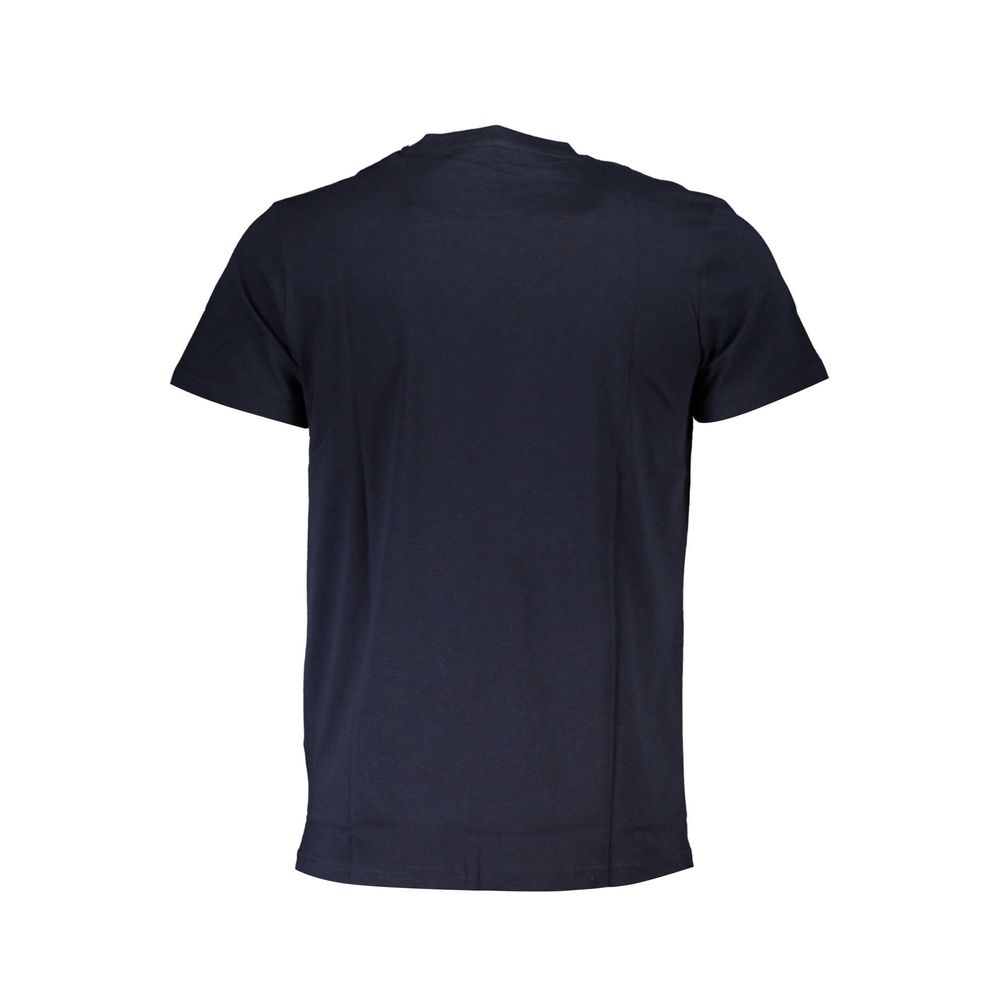 Cavalli Class Blue Cotton T-Shirt-Cavalli Class-M-Urbanheer