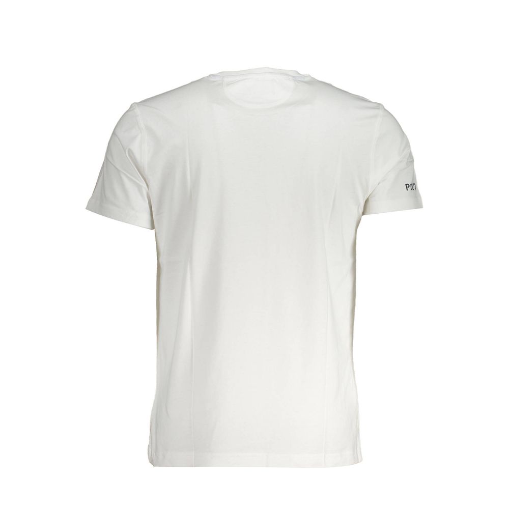 La Martina White Cotton Men T-Shirt-La Martina-M-Urbanheer
