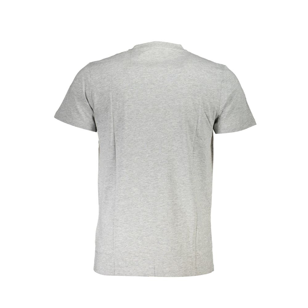 Cavalli Class Gray Cotton T-Shirt-Cavalli Class-M-Urbanheer