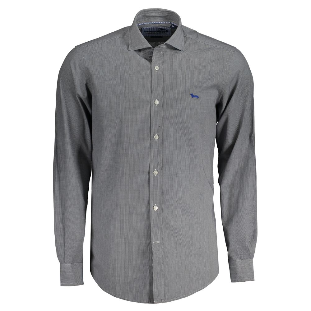 Harmont & Blaine Blue Cotton Shirt-Harmont & Blaine-S-Urbanheer