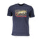 Cavalli Class Blue Cotton T-Shirt-Cavalli Class-L-Urbanheer