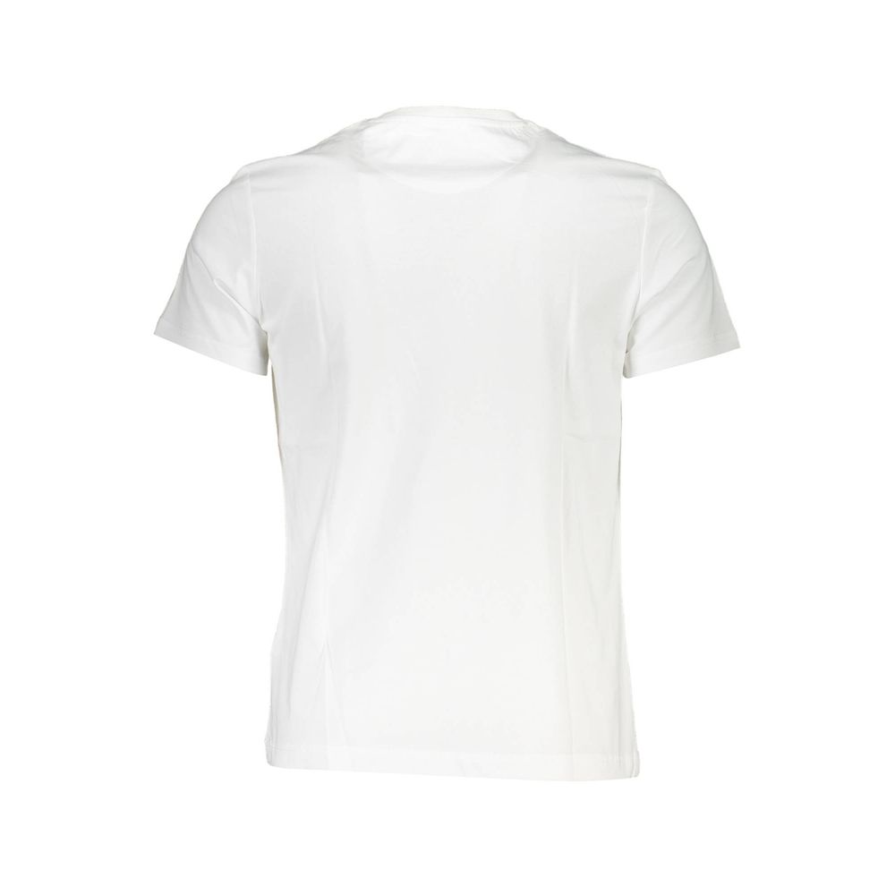 La Martina White Cotton Men T-Shirt-La Martina-XL-Urbanheer