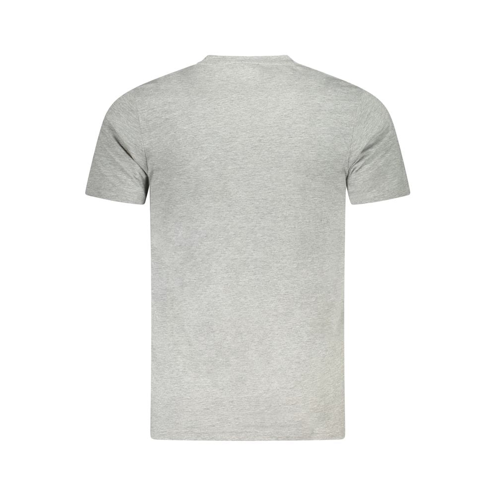 Cavalli Class Gray Cotton Men T-Shirt-Cavalli Class-XL-Urbanheer