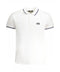 Cavalli Class White Cotton Polo Shirt-Cavalli Class-M-Urbanheer