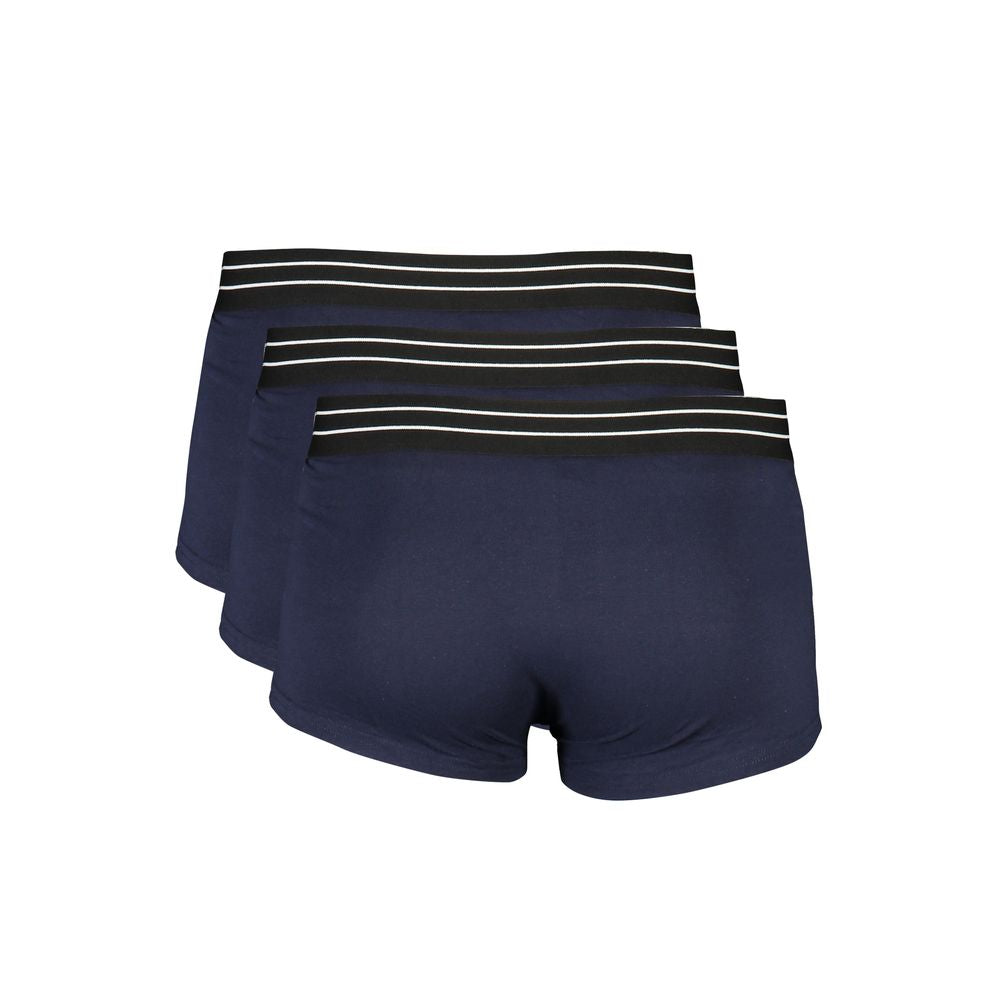 Cavalli Class Blue Cotton Underwear-Cavalli Class-S-Urbanheer