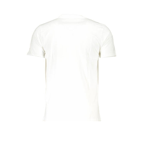 Cavalli Class White Cotton T-Shirt-Cavalli Class-L-Urbanheer