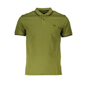 Harmont & Blaine Sharp Green Contrast Polo Shirt-Harmont & Blaine-S-Urbanheer
