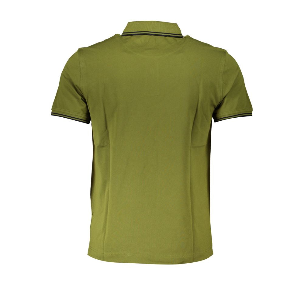 Harmont & Blaine Sharp Green Contrast Polo Shirt-Harmont & Blaine-S-Urbanheer