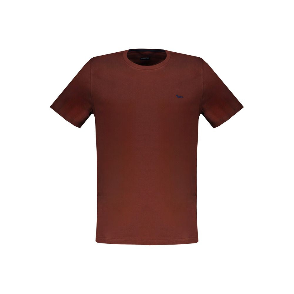 Harmont & Blaine Brown Cotton T-Shirt-Harmont & Blaine-S-Urbanheer