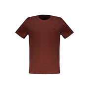 Harmont & Blaine Brown Cotton T-Shirt-Harmont & Blaine-S-Urbanheer