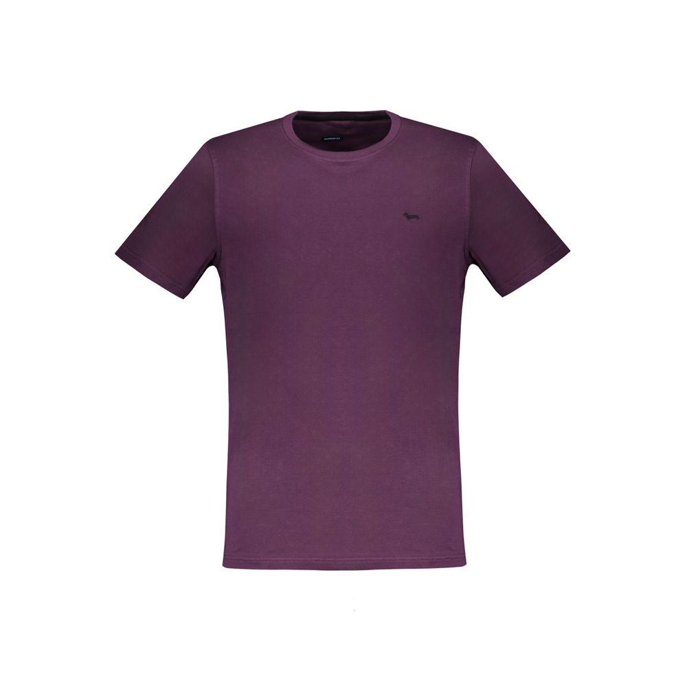 Harmont & Blaine Purple Cotton T-Shirt-Harmont & Blaine-S-Urbanheer