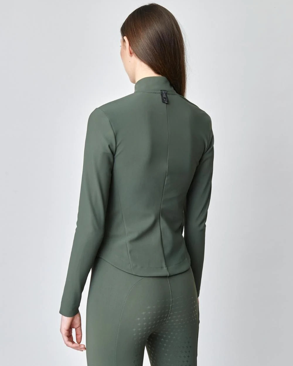 Compression Pull-On Riding Breeches Green-Breeches-Yagya-Green-XXS-Urbanheer