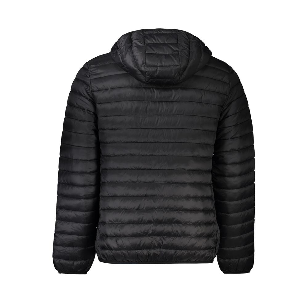 Cavalli Class Black Polyamide Men Jacket-Cavalli Class-S-Urbanheer