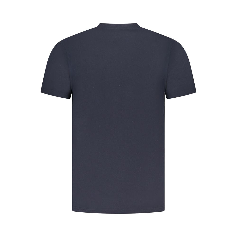 Cavalli Class Blue Cotton Men T-Shirt-Cavalli Class-XL-Urbanheer