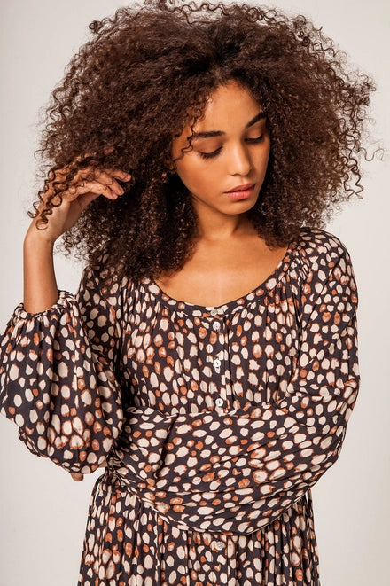 Noe Wild Panther Dress-Dresses-Thais Amich-M/L-Urbanheer