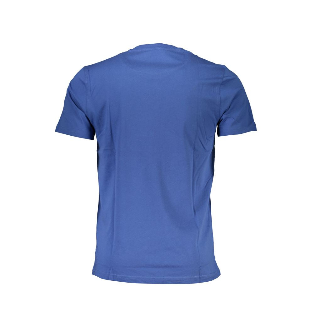 Harmont & Blaine Blue Cotton T-Shirt-Harmont & Blaine-L-Urbanheer