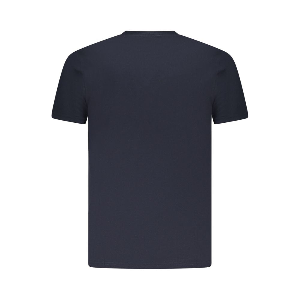 Cavalli Class Blue Cotton Men T-Shirt-Cavalli Class-M-Urbanheer