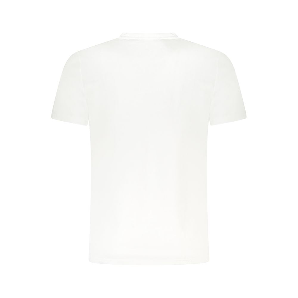 Cavalli Class White Cotton Men T-Shirt-Cavalli Class-M-Urbanheer