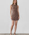 The Nikki Dress | Brushed Cotton Mini Dress BROWN-Dress-All Row-S-BROWN-Urbanheer