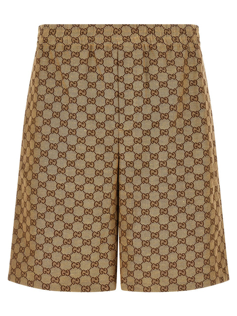 Gg Supreme Bermuda Shorts - Gucci Lido Line