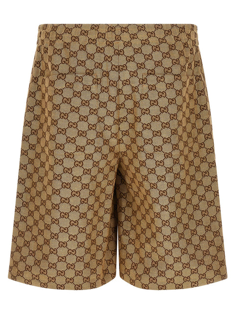 Gg Supreme Bermuda Shorts - Gucci Lido Line