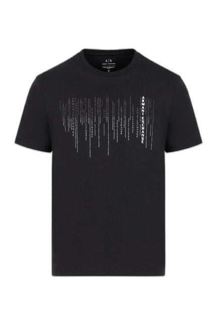 Armani Exchange Men T-Shirt-Clothing T-shirts-Armani Exchange-black-4-XS-Urbanheer