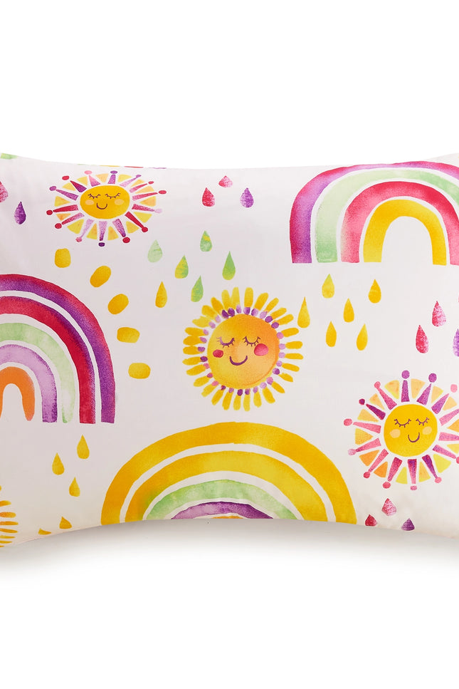 Rainbows & Suns Comforter Set (2Pc/3Pc) By Urban Playground-peking handicraft-Urbanheer